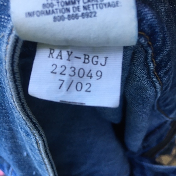 2002 Tommy Hilfiger Vintage Style Jeans Women’s Size 7 Y2K - Picture 8 of 8